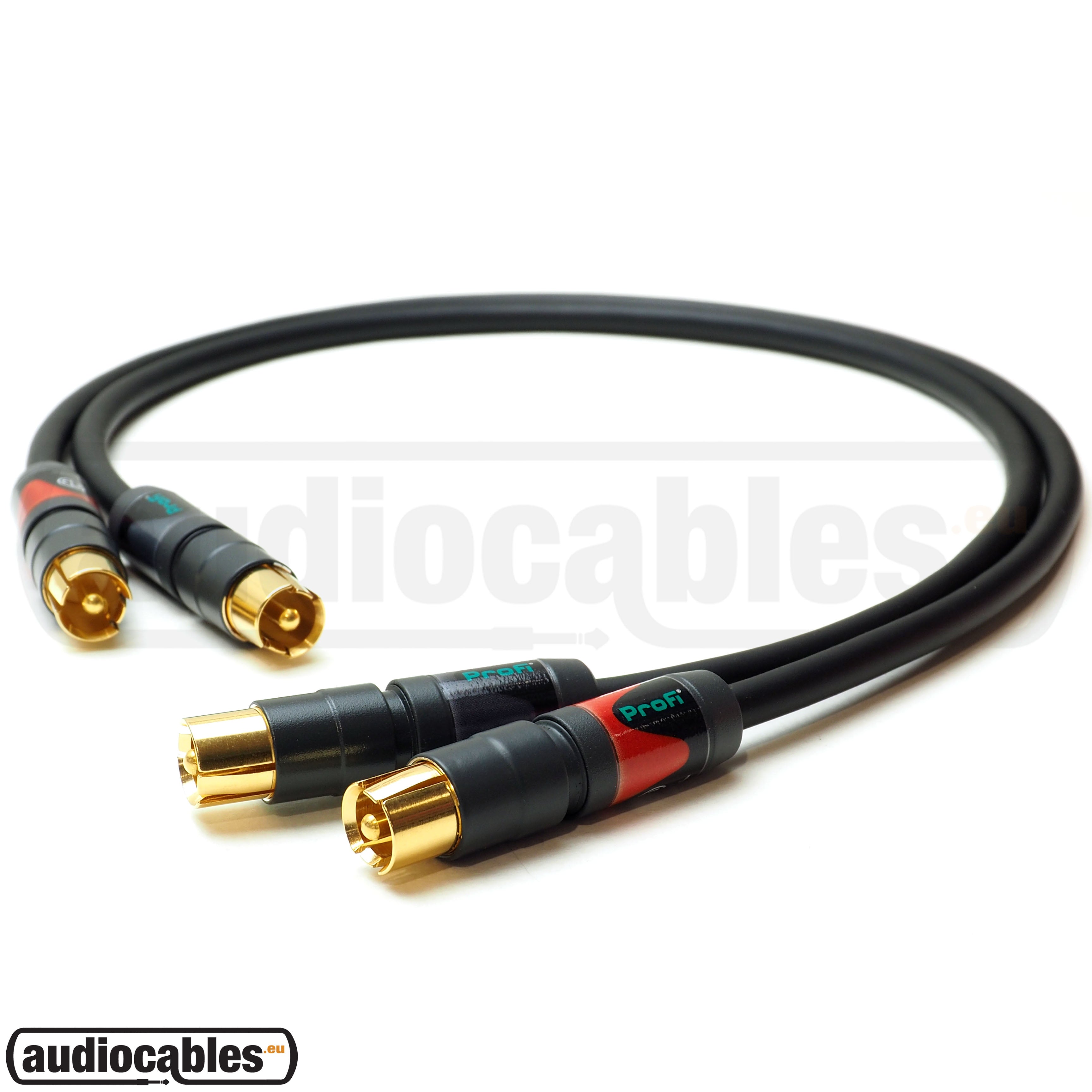 Mogami 2549 RCA to RCA Hi Fi Interconnect Cable w/ Gold Neutrik