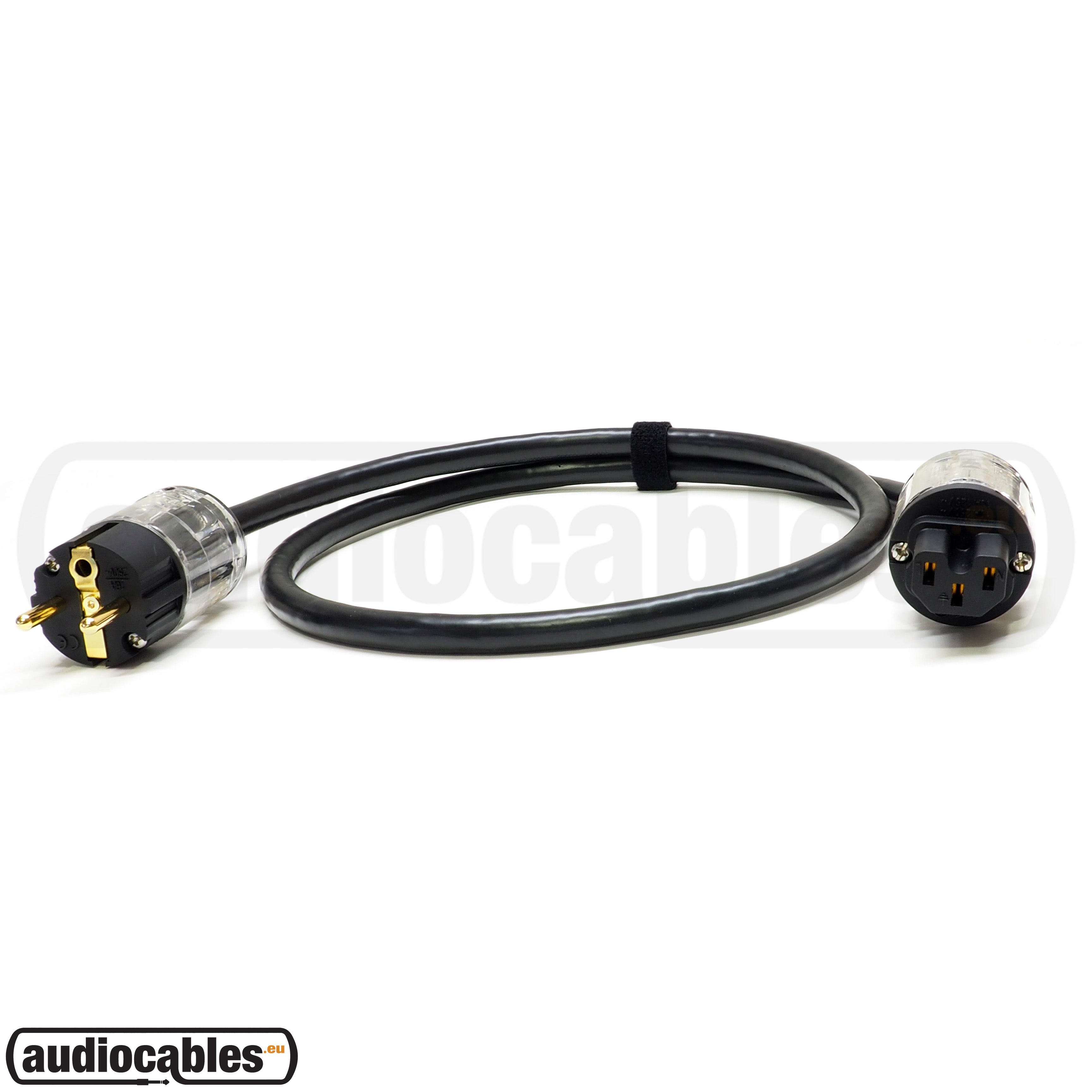 Belden 19364 Hi Fi Mains Power Cable w/ Gold Plated Connectors ...