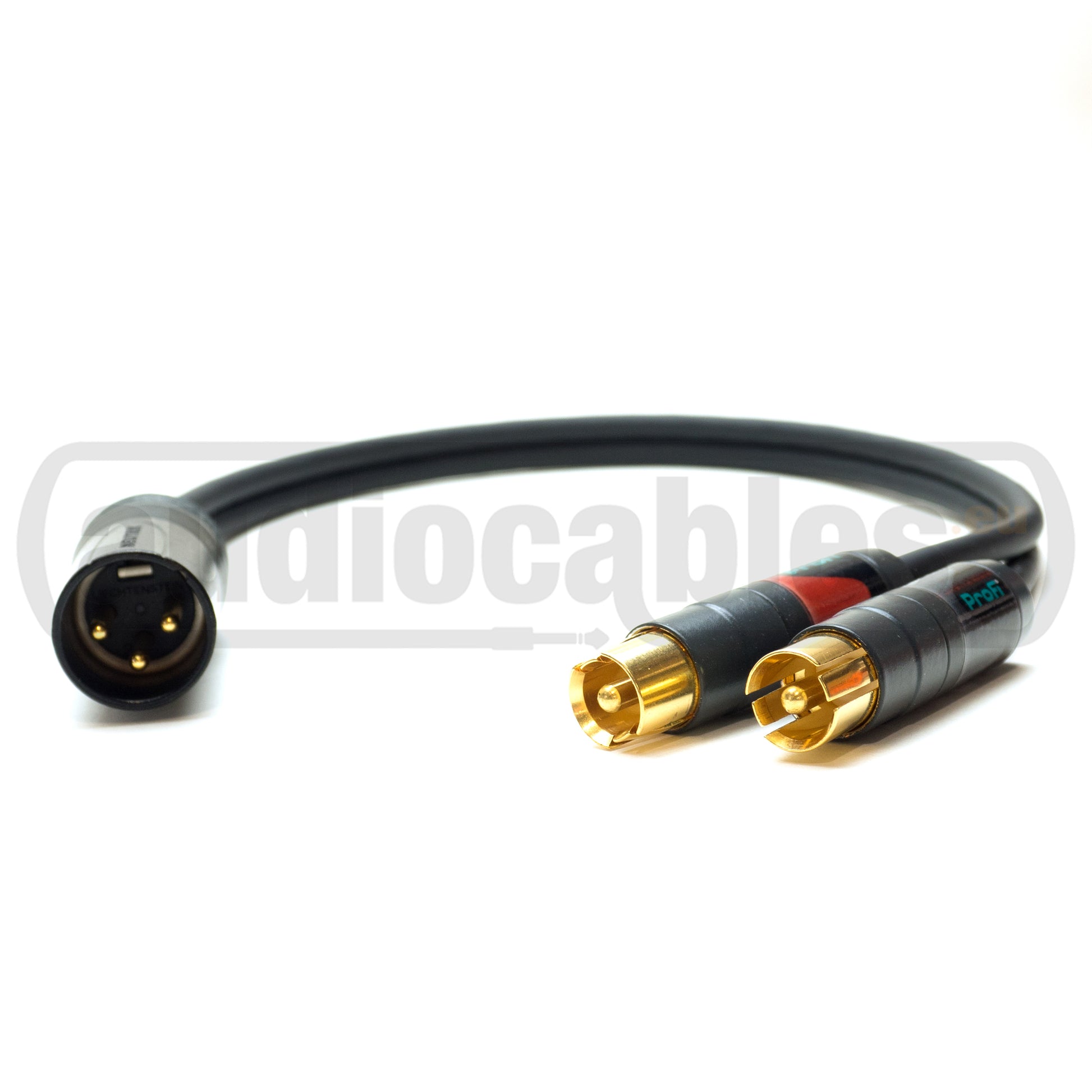 Mogami Gold XLRM to RCA Cable (3 Foot)